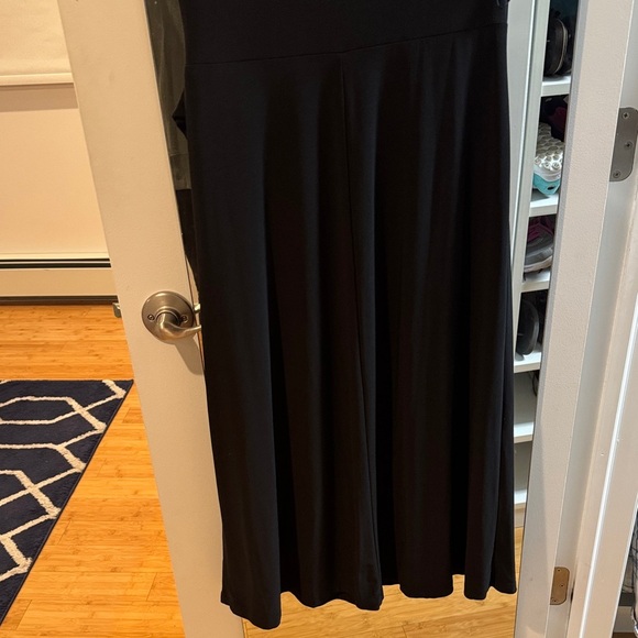 Ralph Lauren Black and Navy faux wrap Dress - Picture 7 of 7